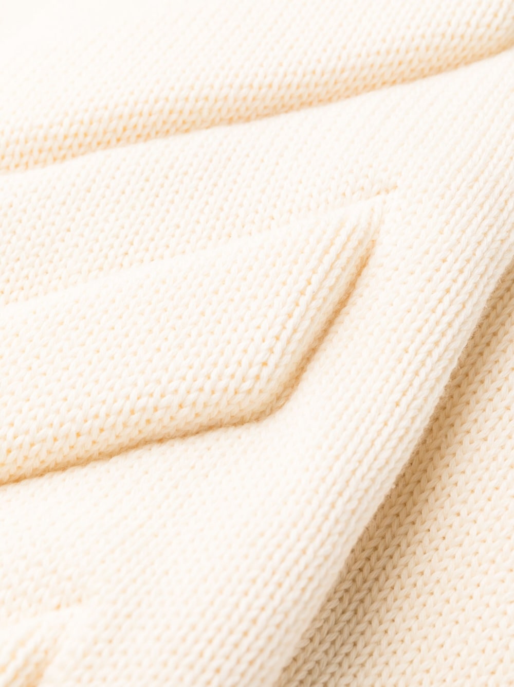 diag-stripe knitted track pants