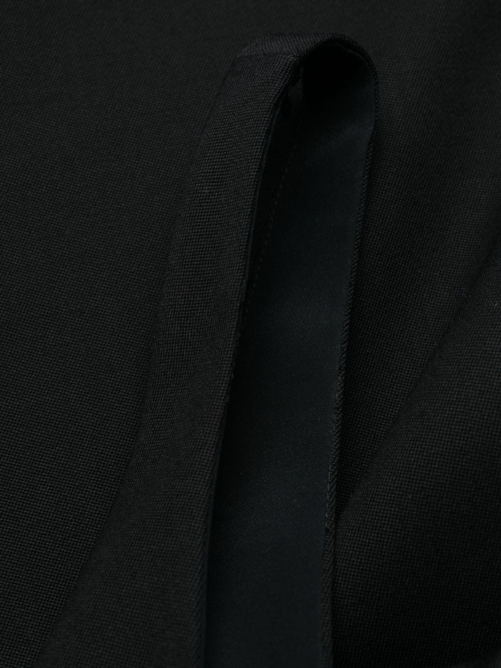 zip-embellished midi dress