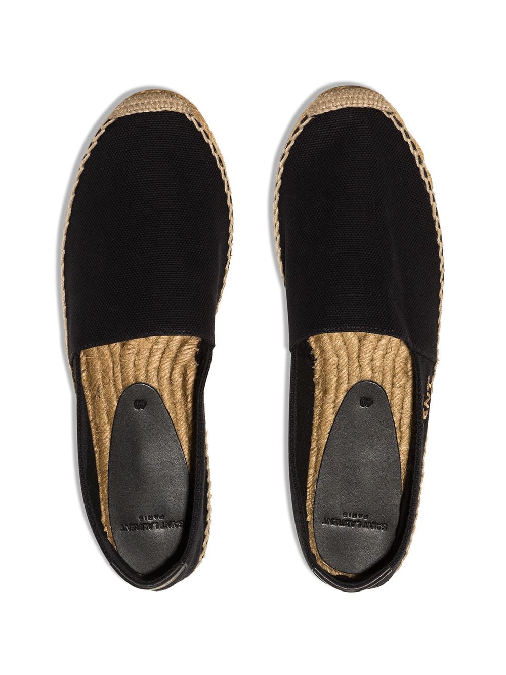 logo-embroidered espadrilles