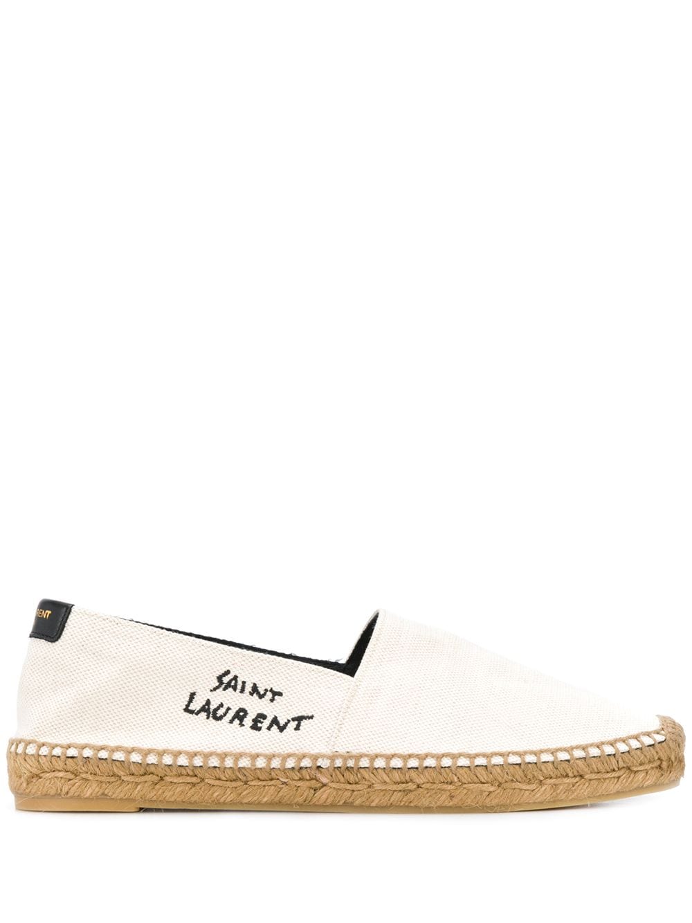 logo-embroidered espadrilles