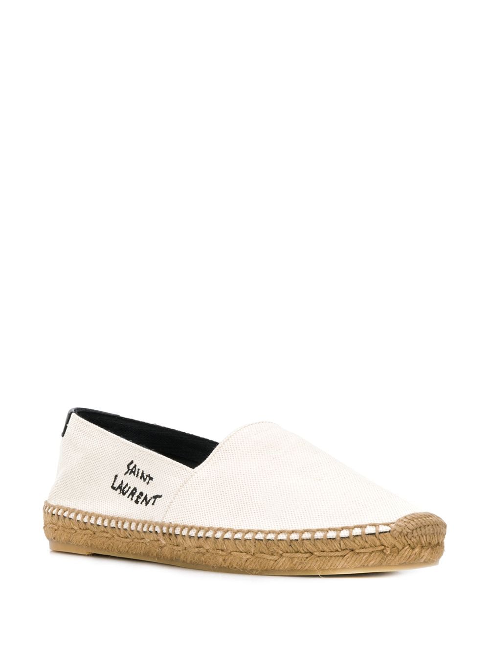 logo-embroidered espadrilles