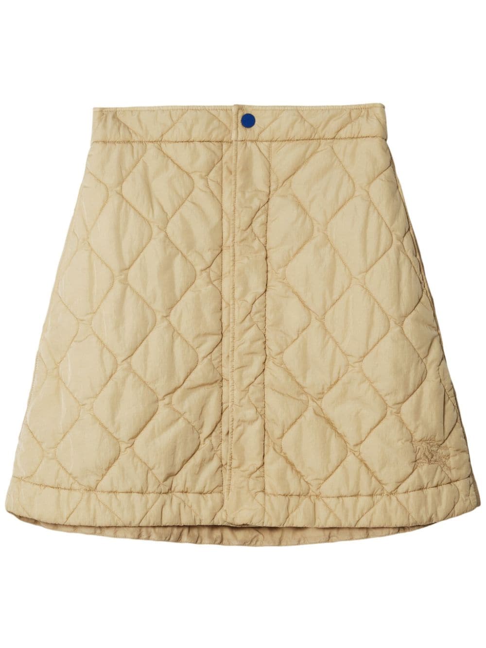 quilted mini skirt