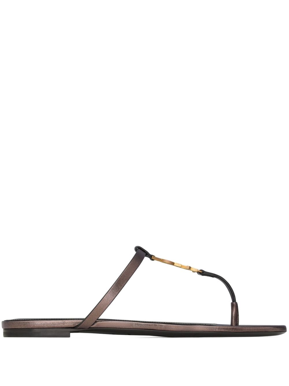 cassandre leather thong sandals