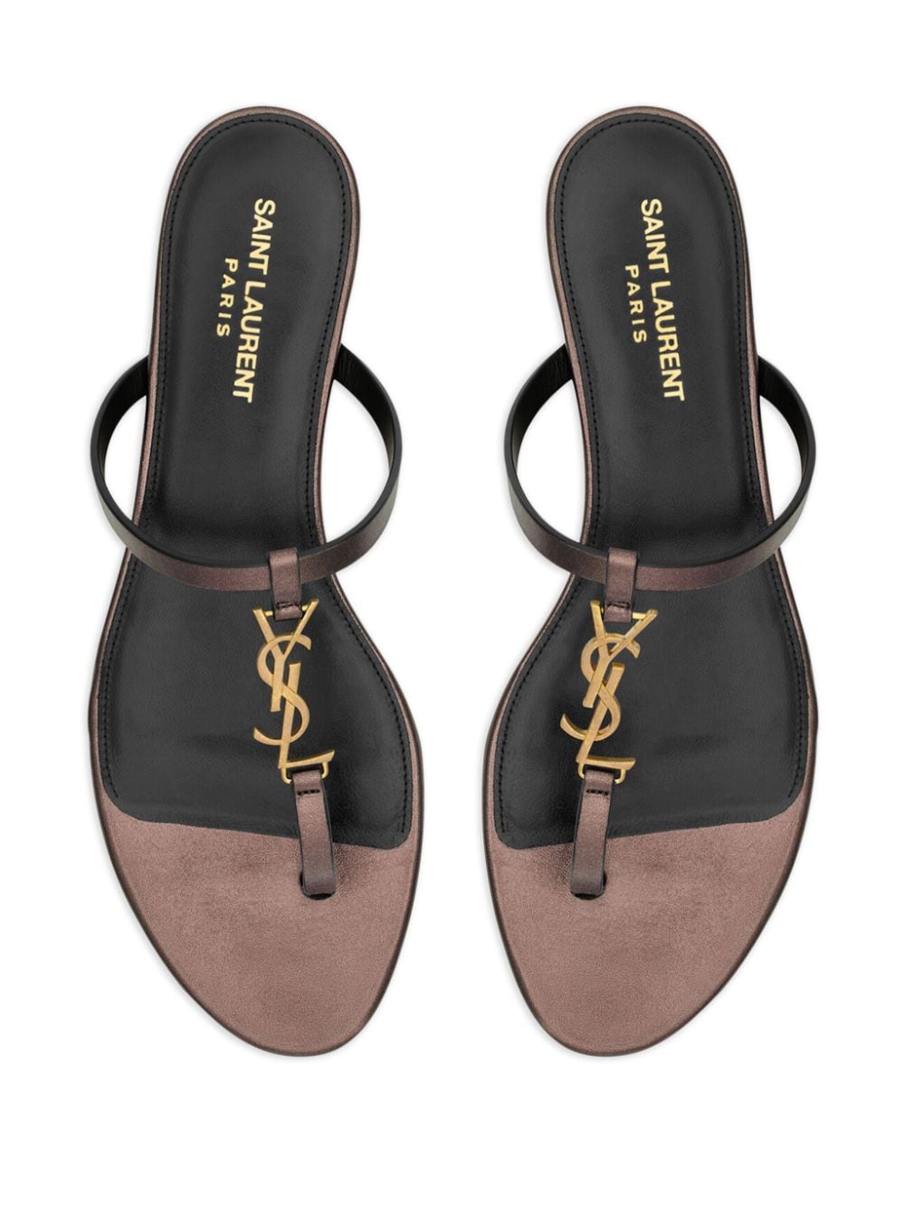 cassandre leather thong sandals