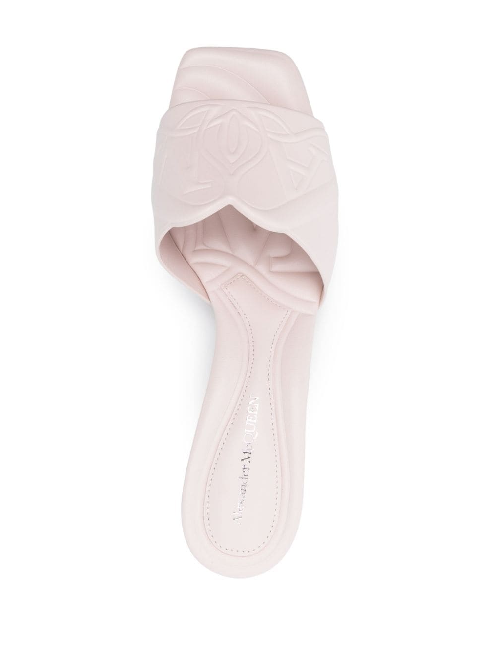 60mm seal motif mules