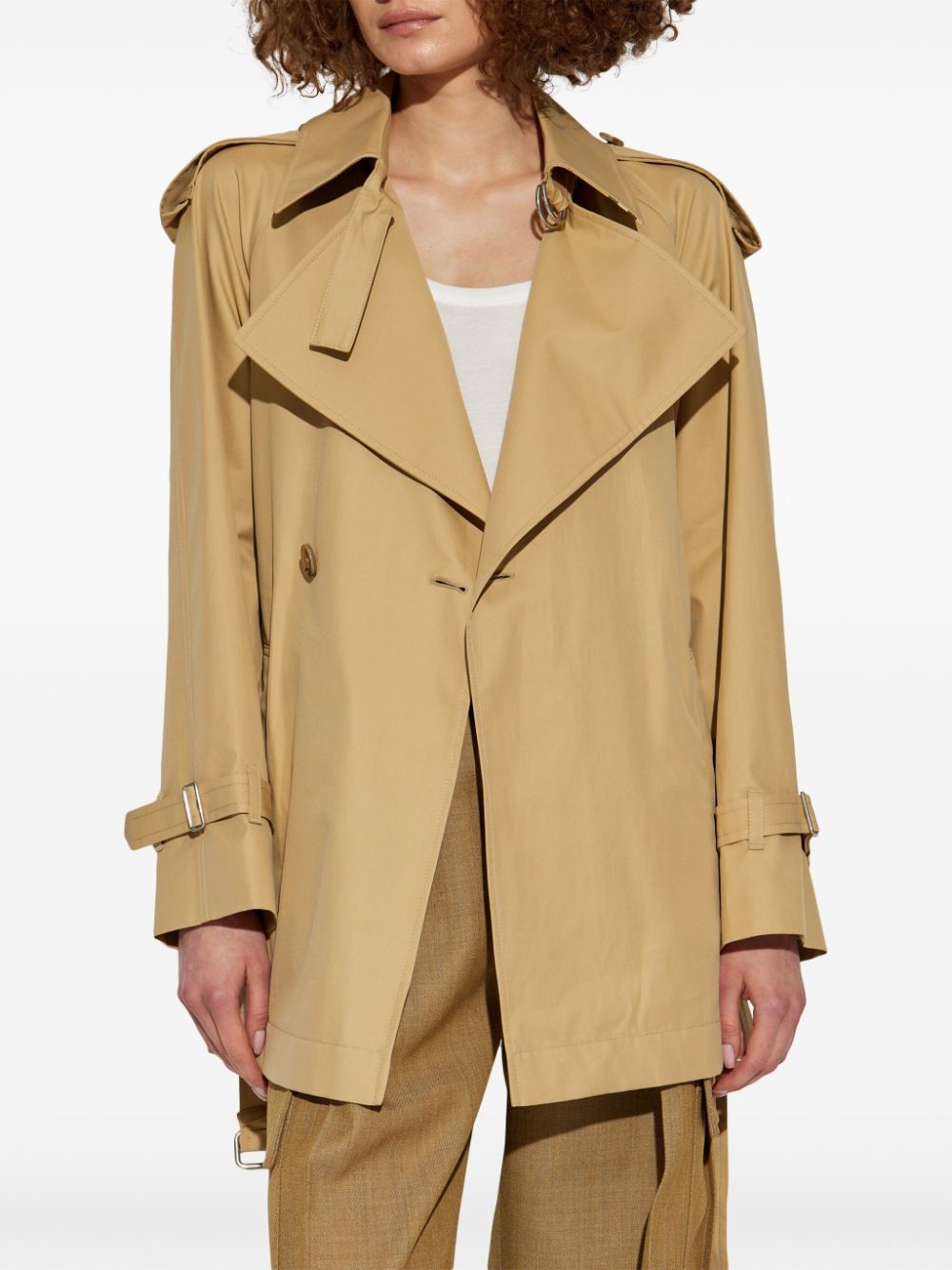 trench coat with belt