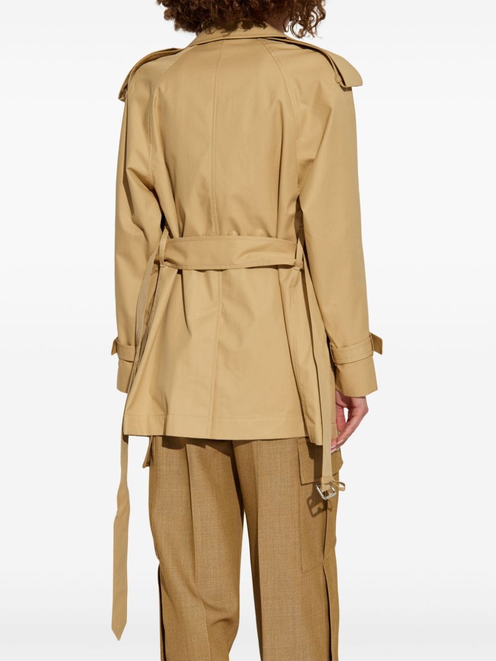 trench coat with belt