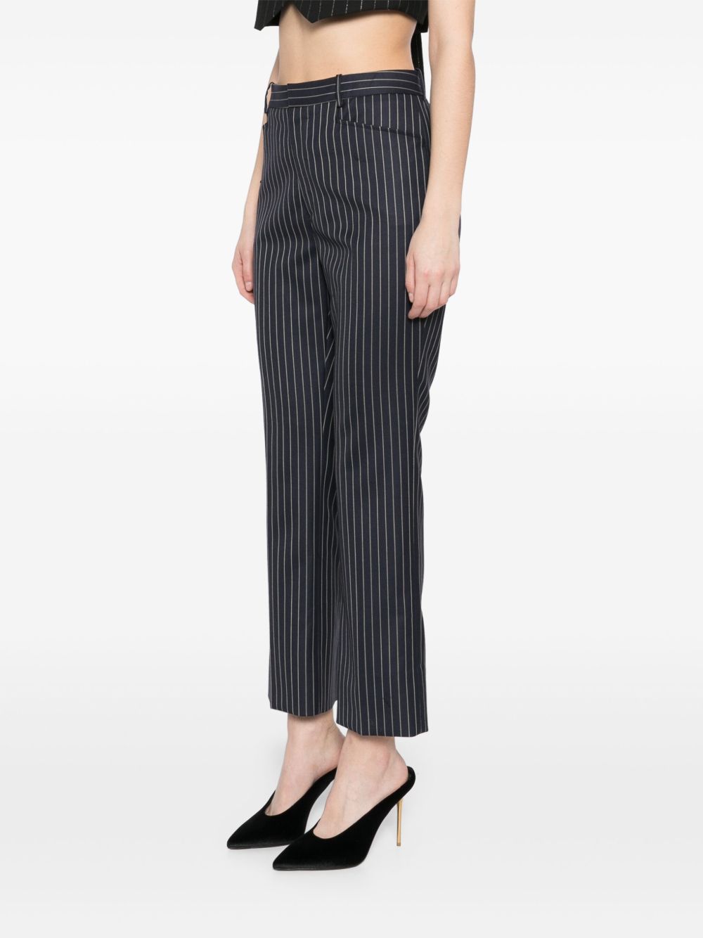 striped trousers