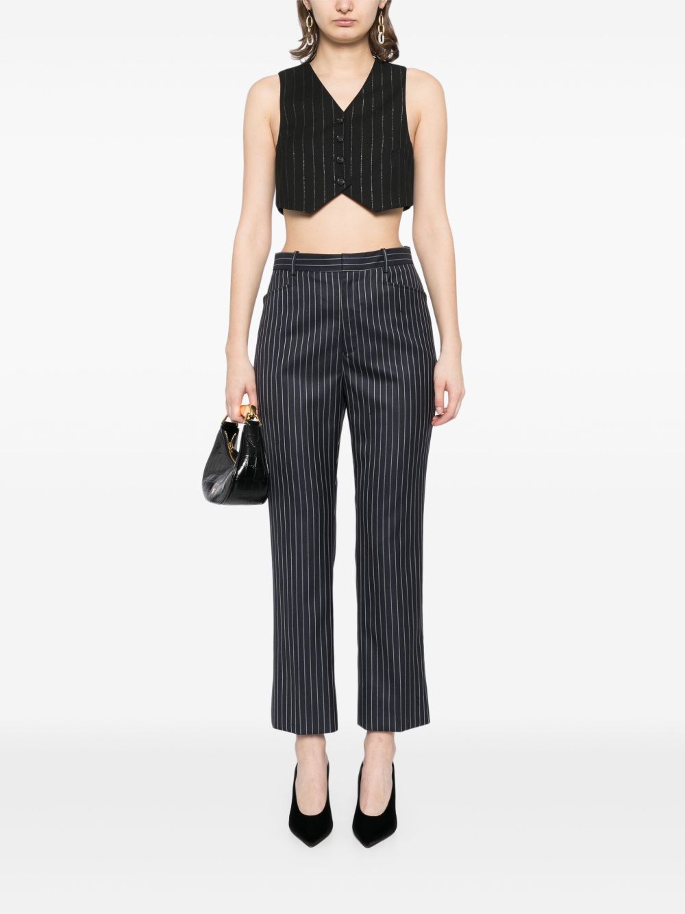 striped trousers