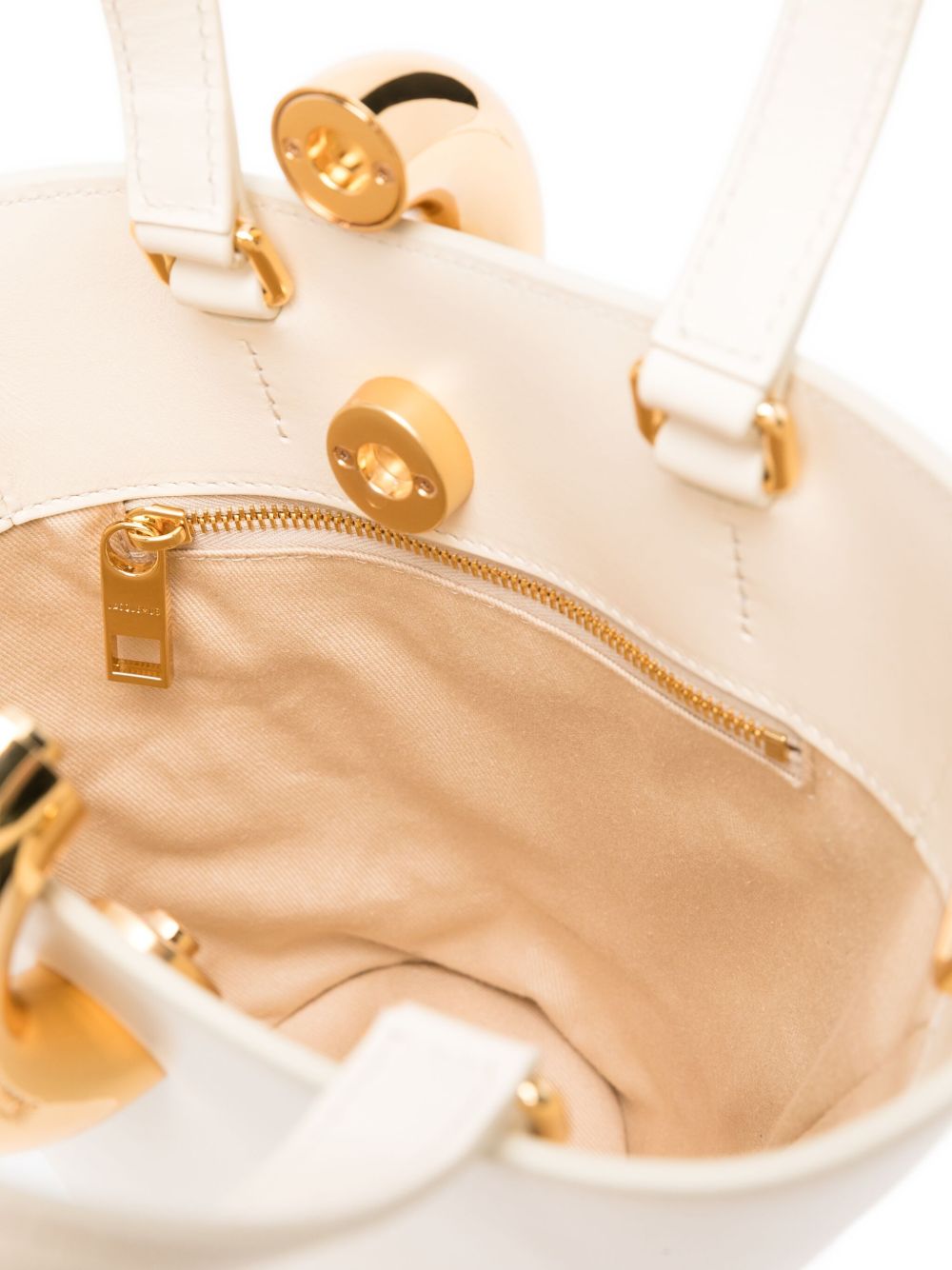 le petit bambola leather bucket bag