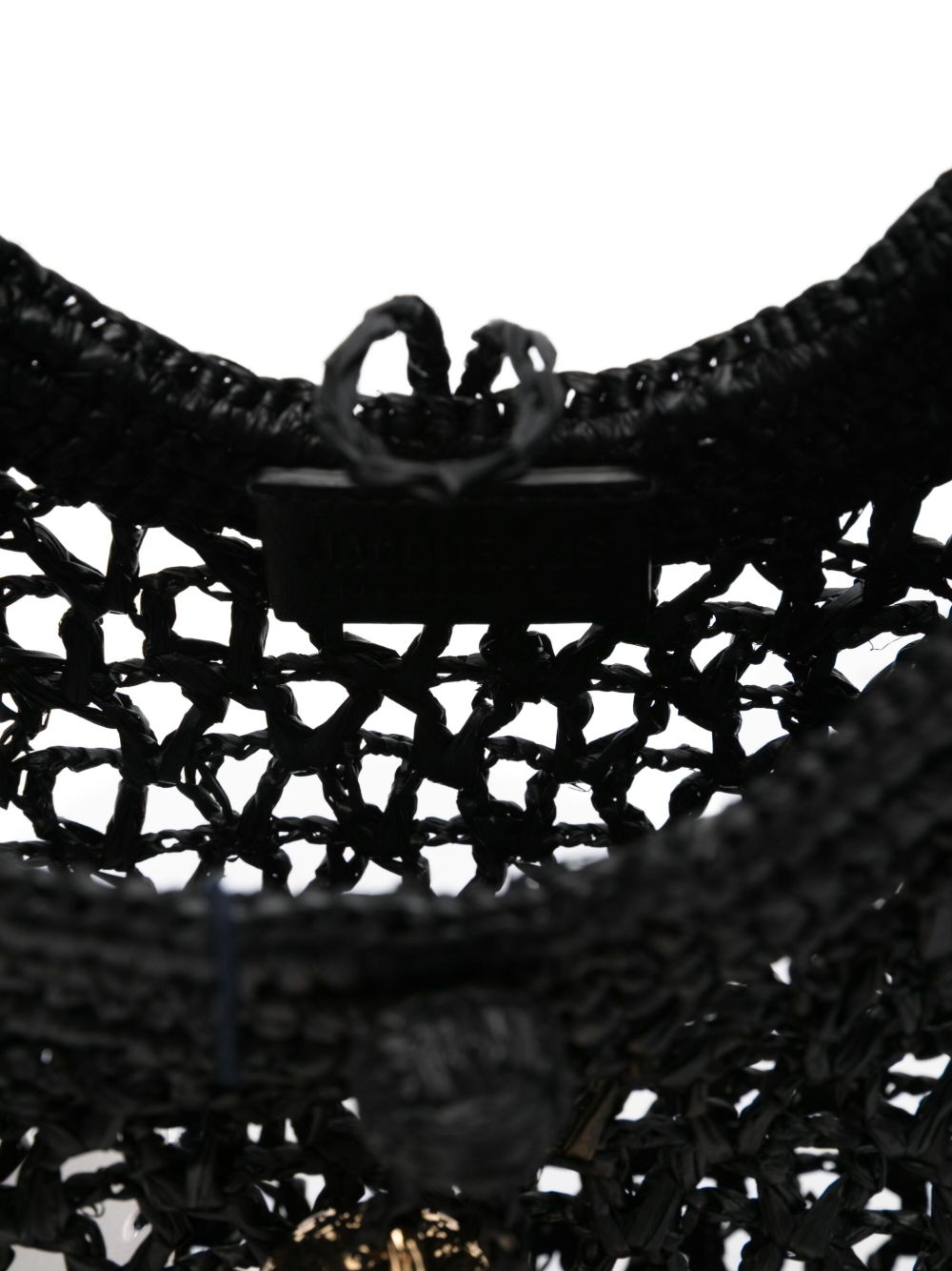 le petit carre spiaggia rafia handbag