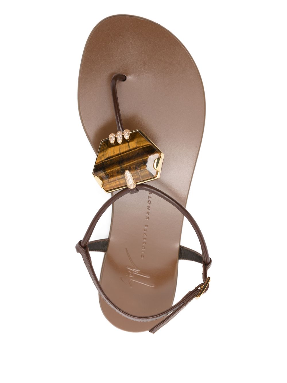 sandals brown