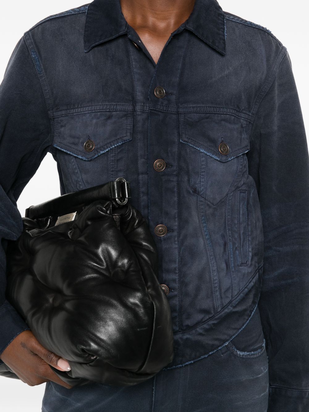 curved waistband jacket