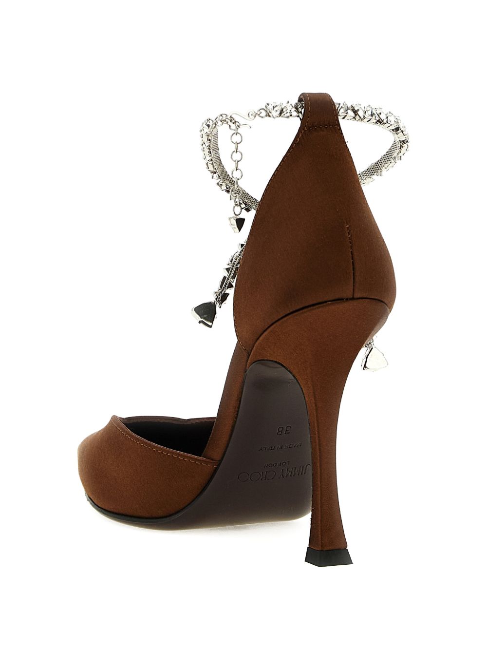 with heel brown