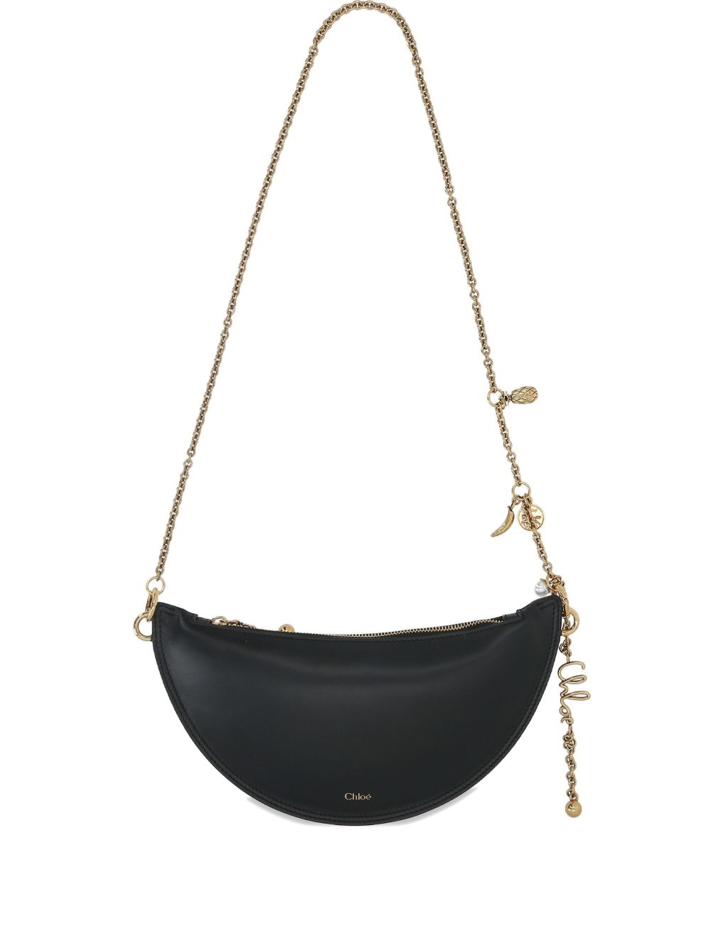 icons shoulder bag in soft leather