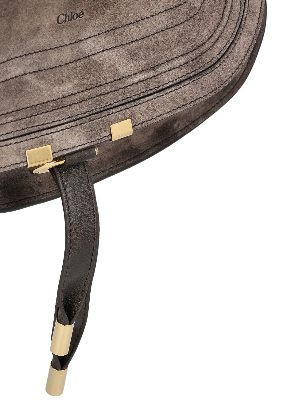 marcie suede shoulder bag