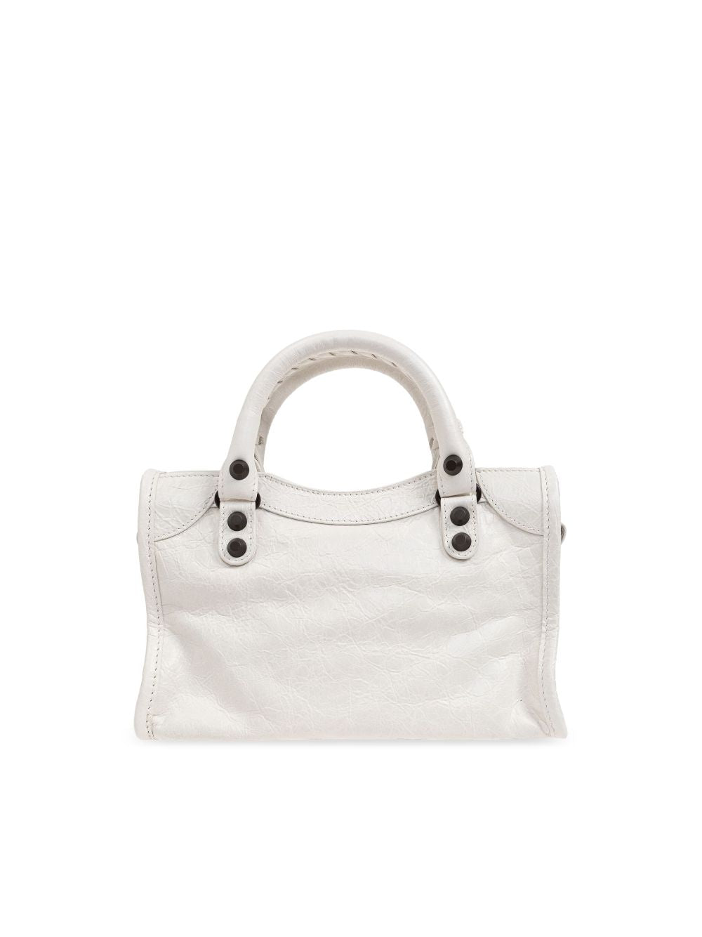 le city bag mini in optic white