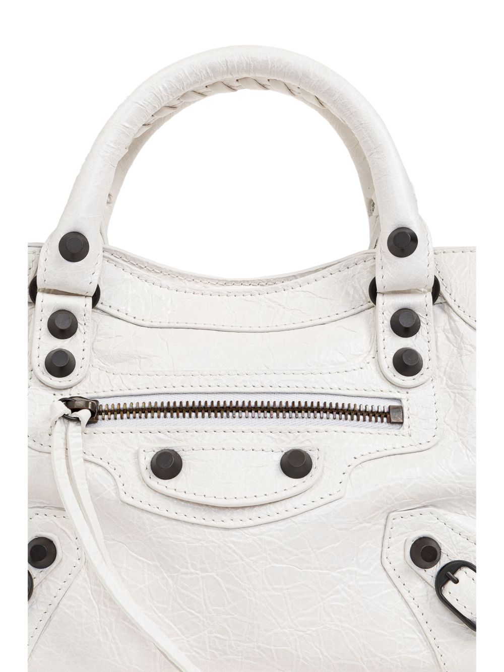 le city bag mini in optic white