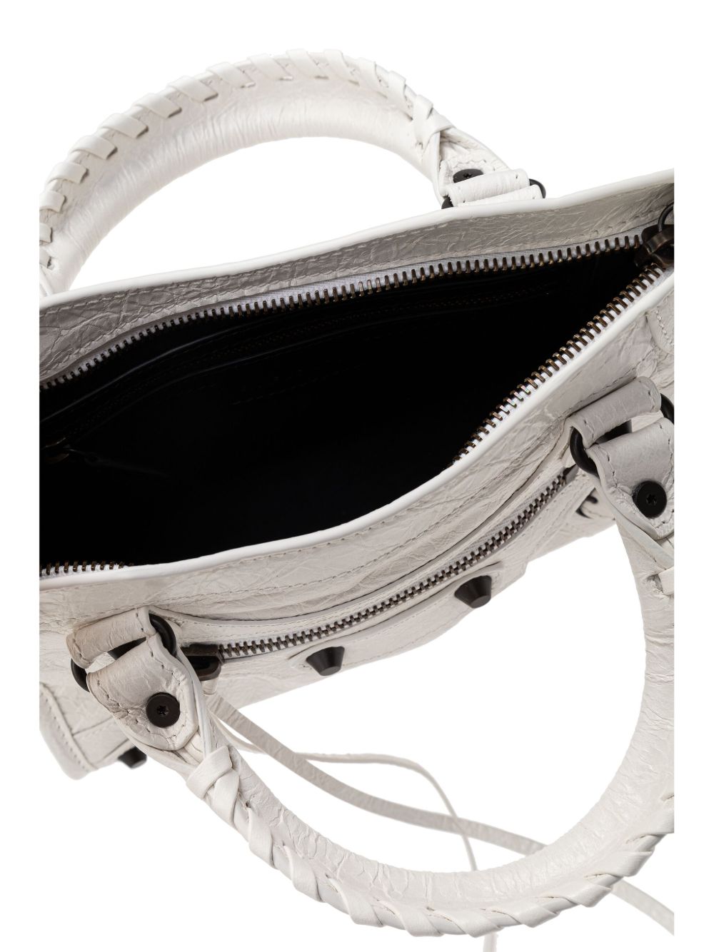 le city bag mini in optic white
