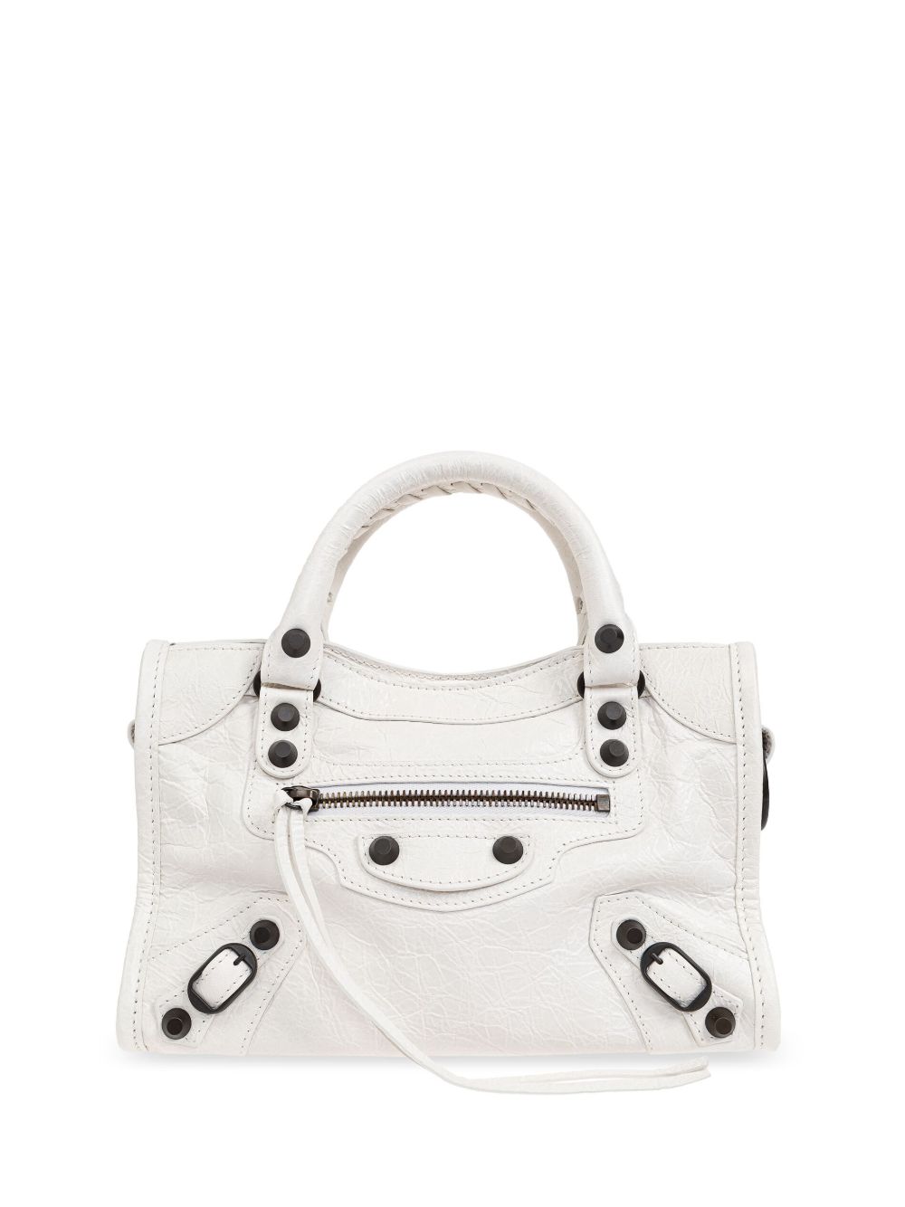 le city bag mini in optic white
