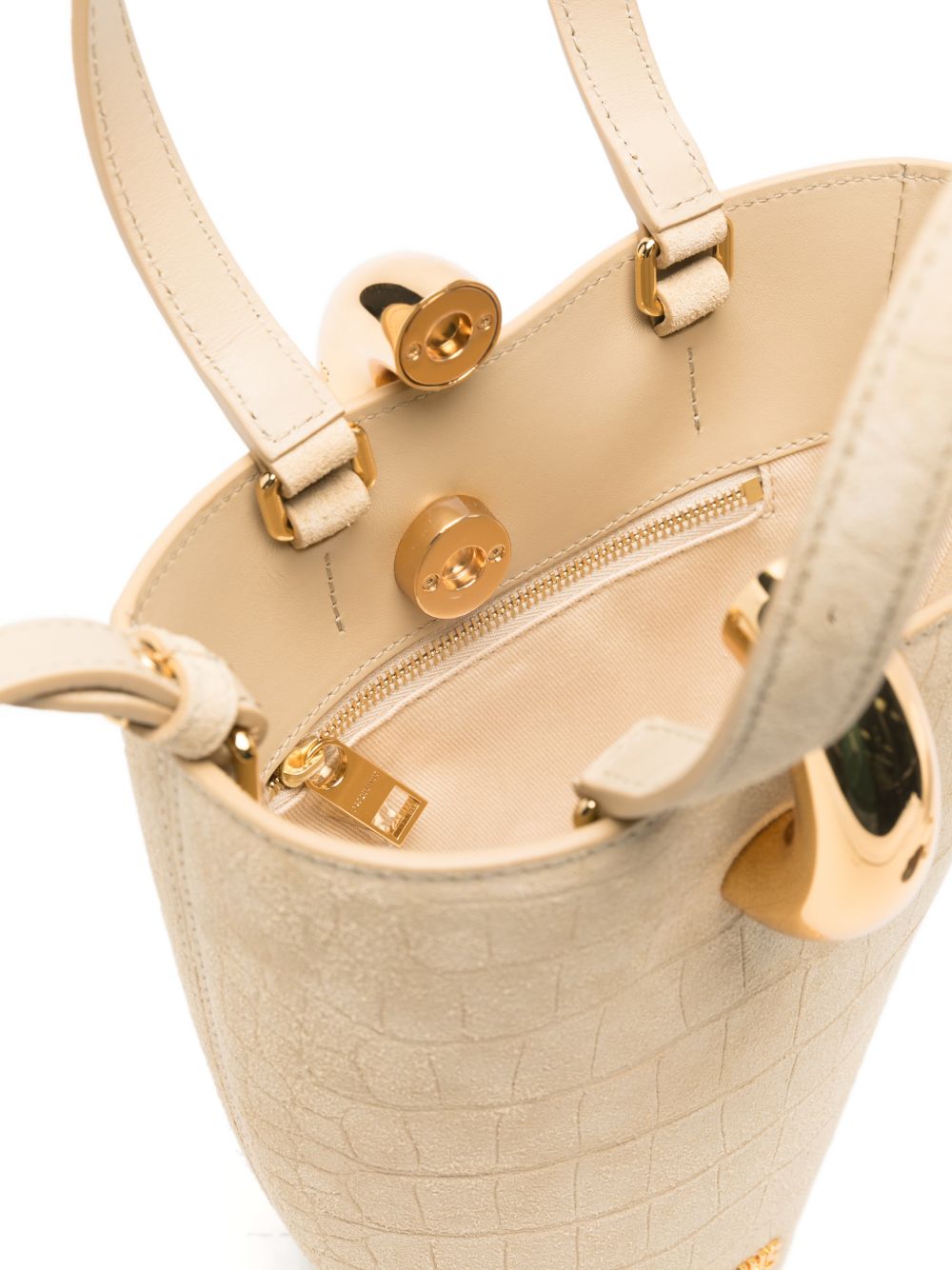 le petit bambola leather bucket bag