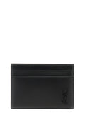 logo leather cardholder