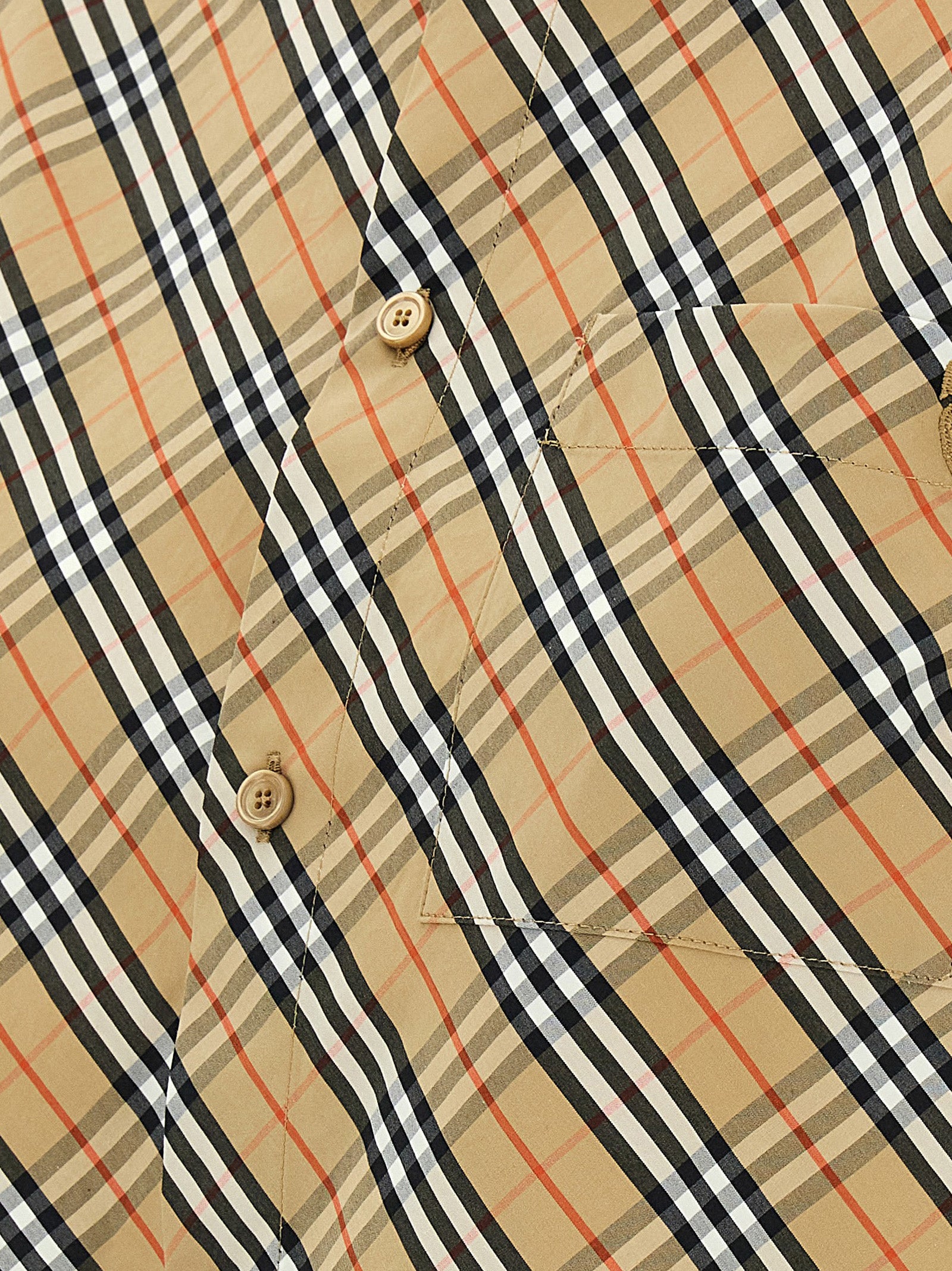 b shield check shirt