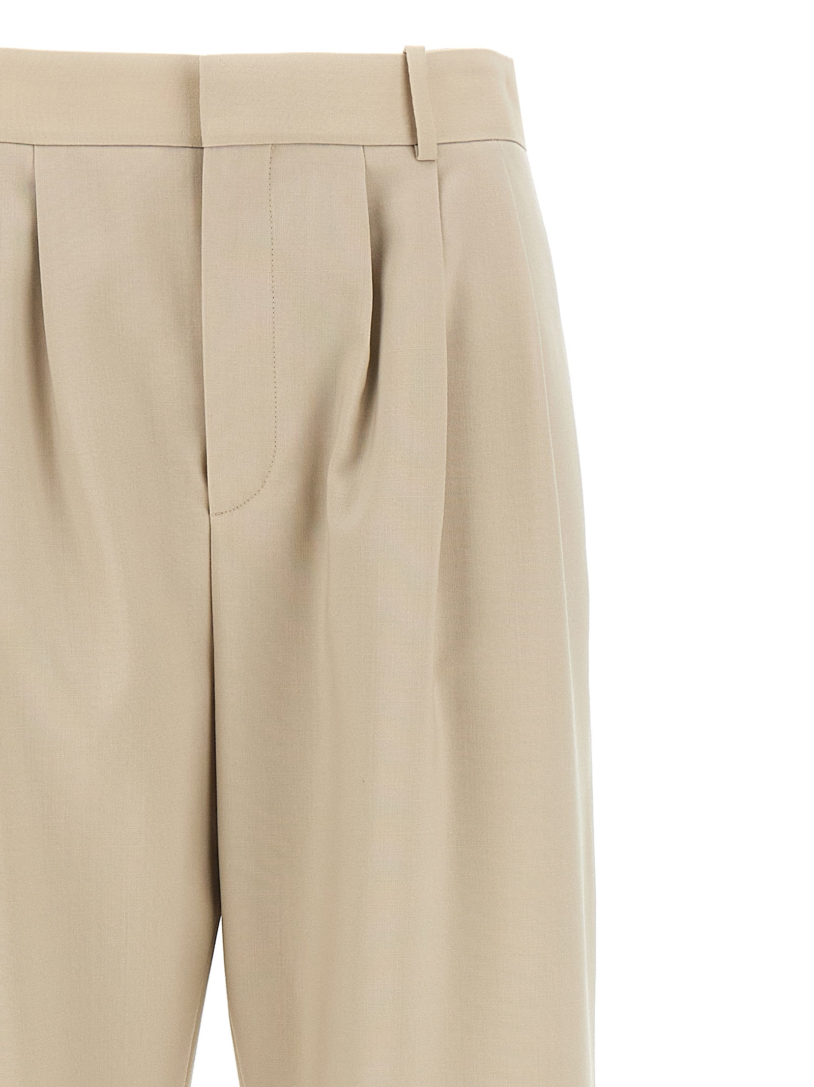 pleat pants