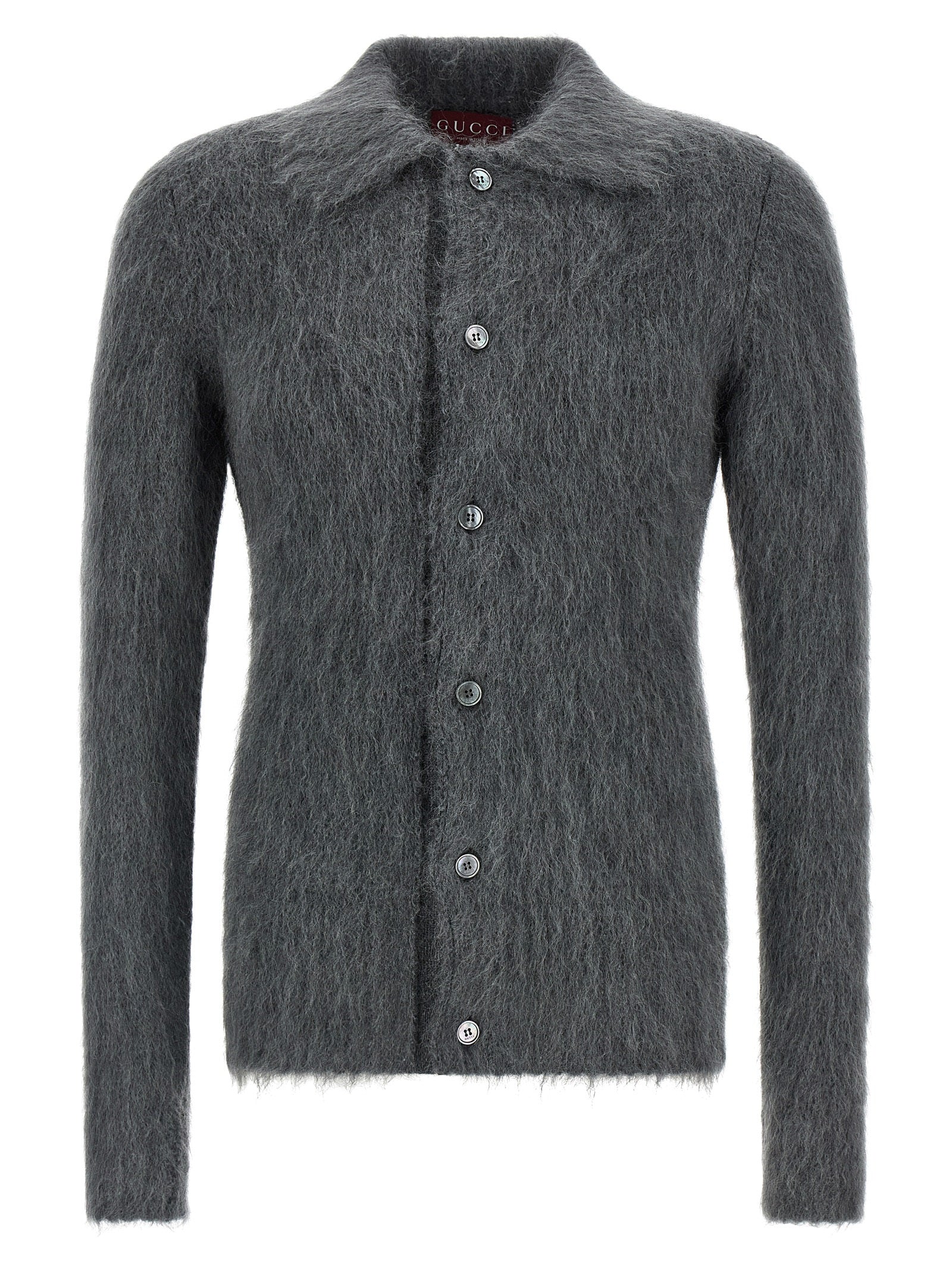 mohair wool cardigan