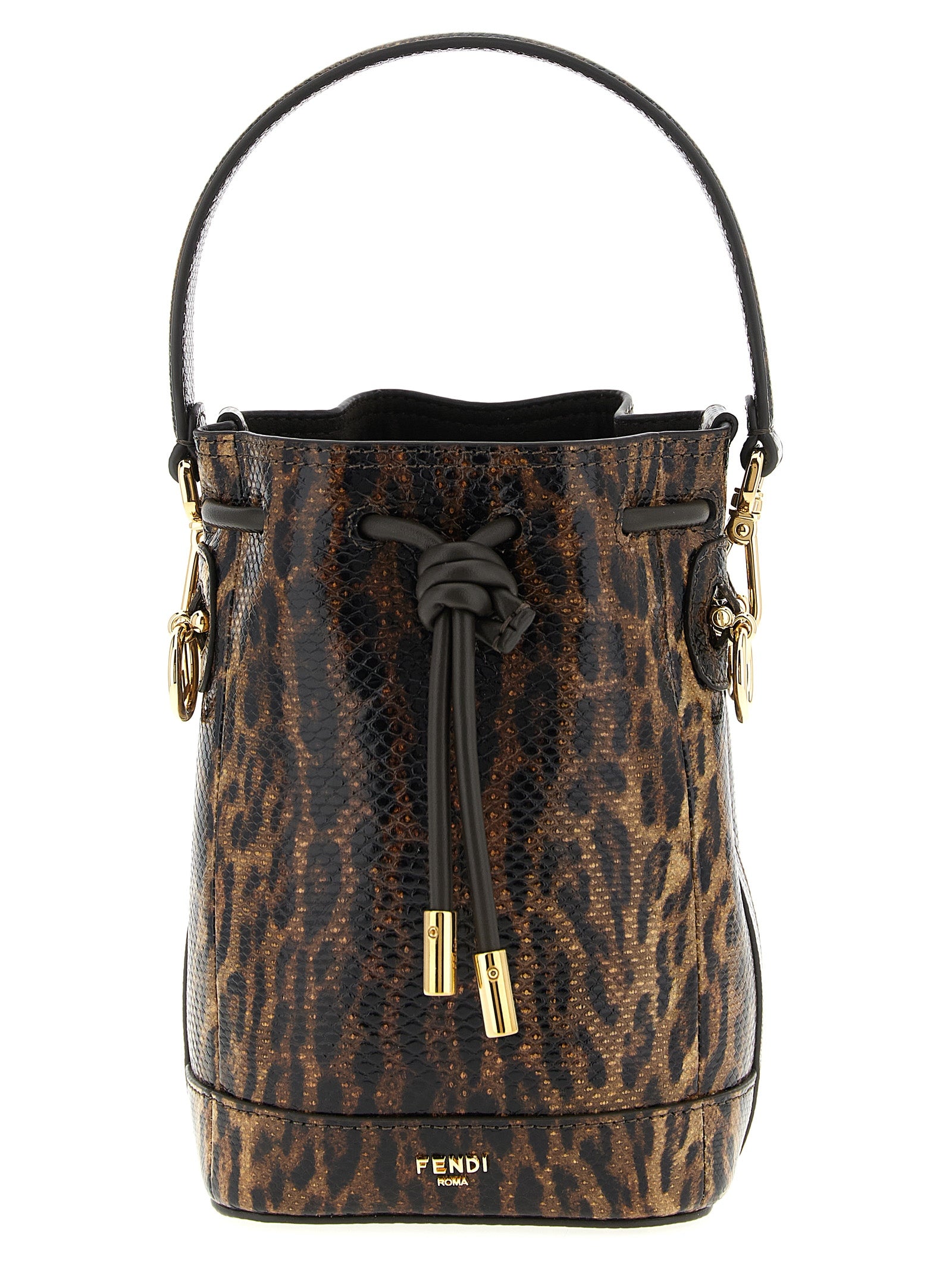 mon tresor mini bucket bag