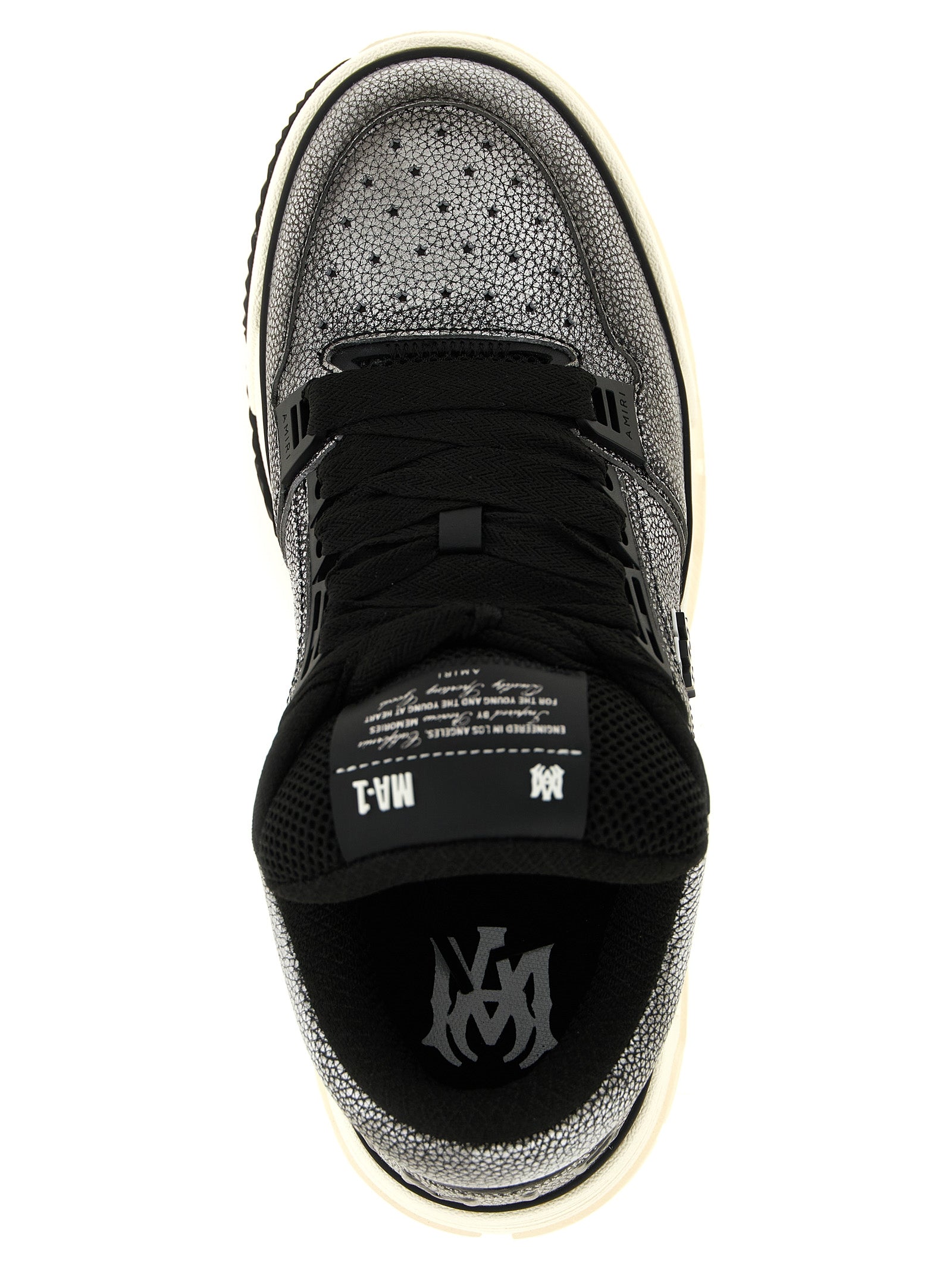 pebbled ma-1 sneakers