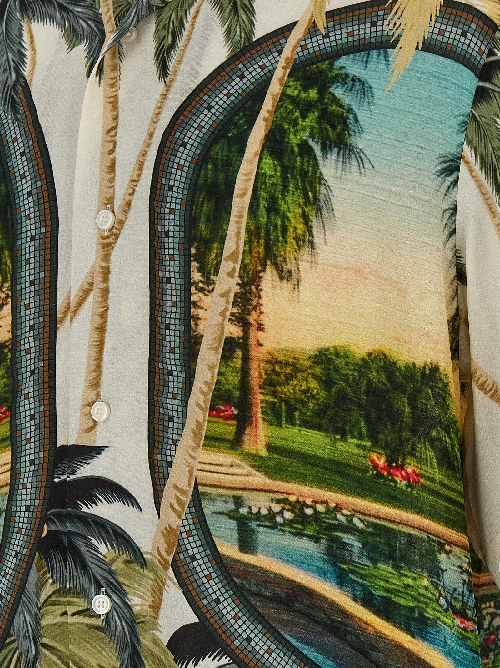 paradise bowling shirt