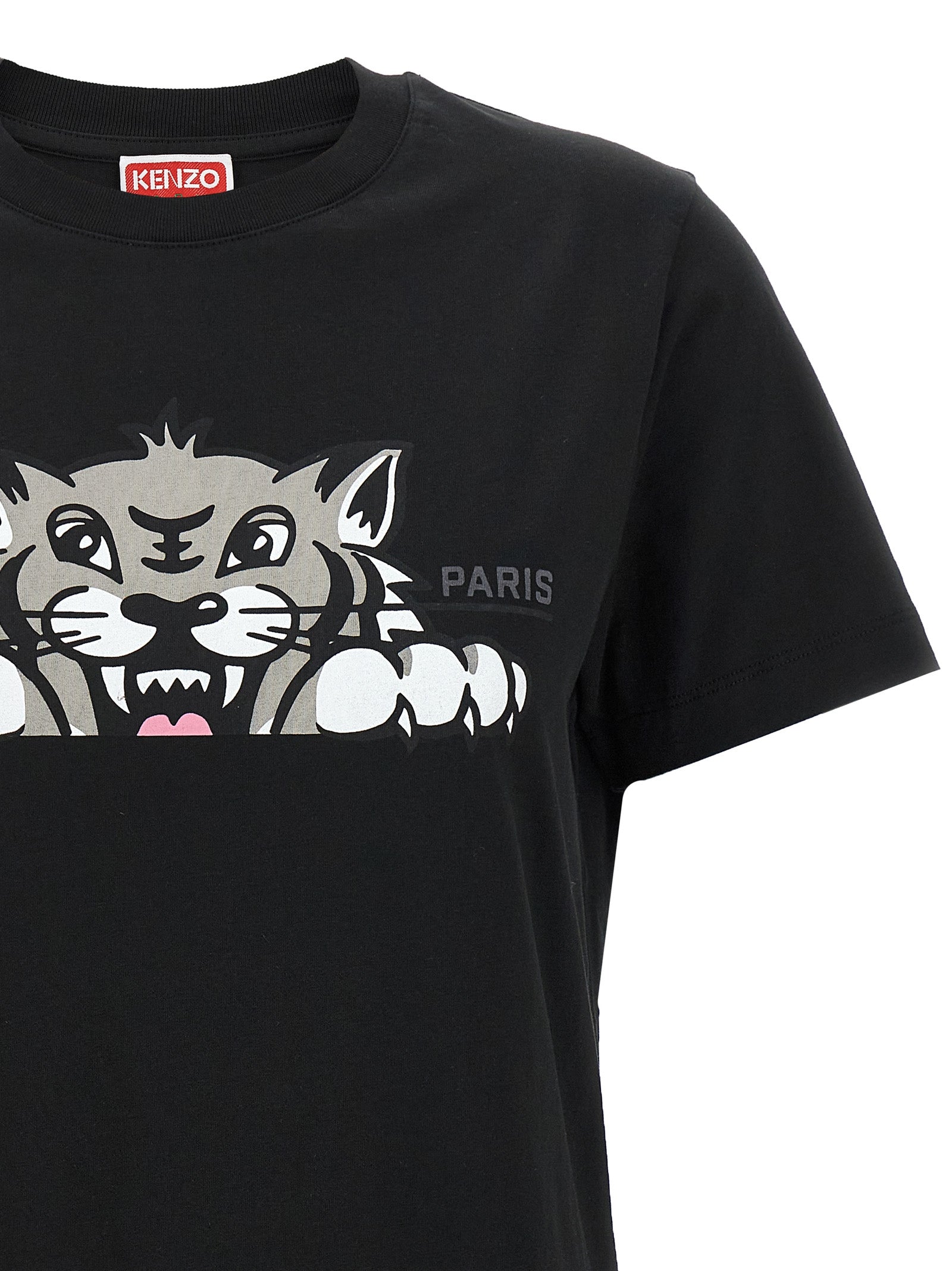 happy tiger t-shirt