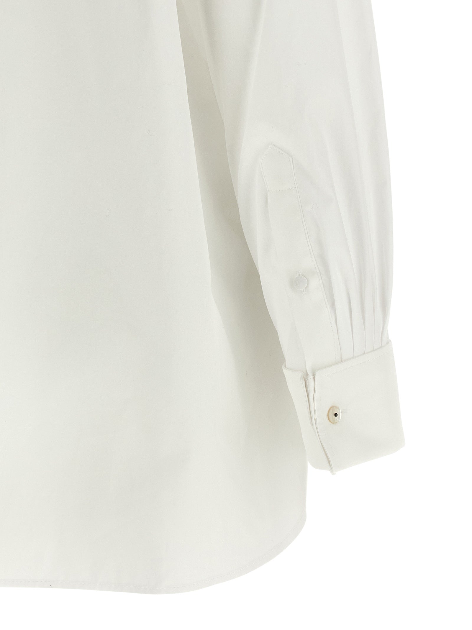 lavallière collar shirt