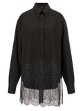wool and lace shirt