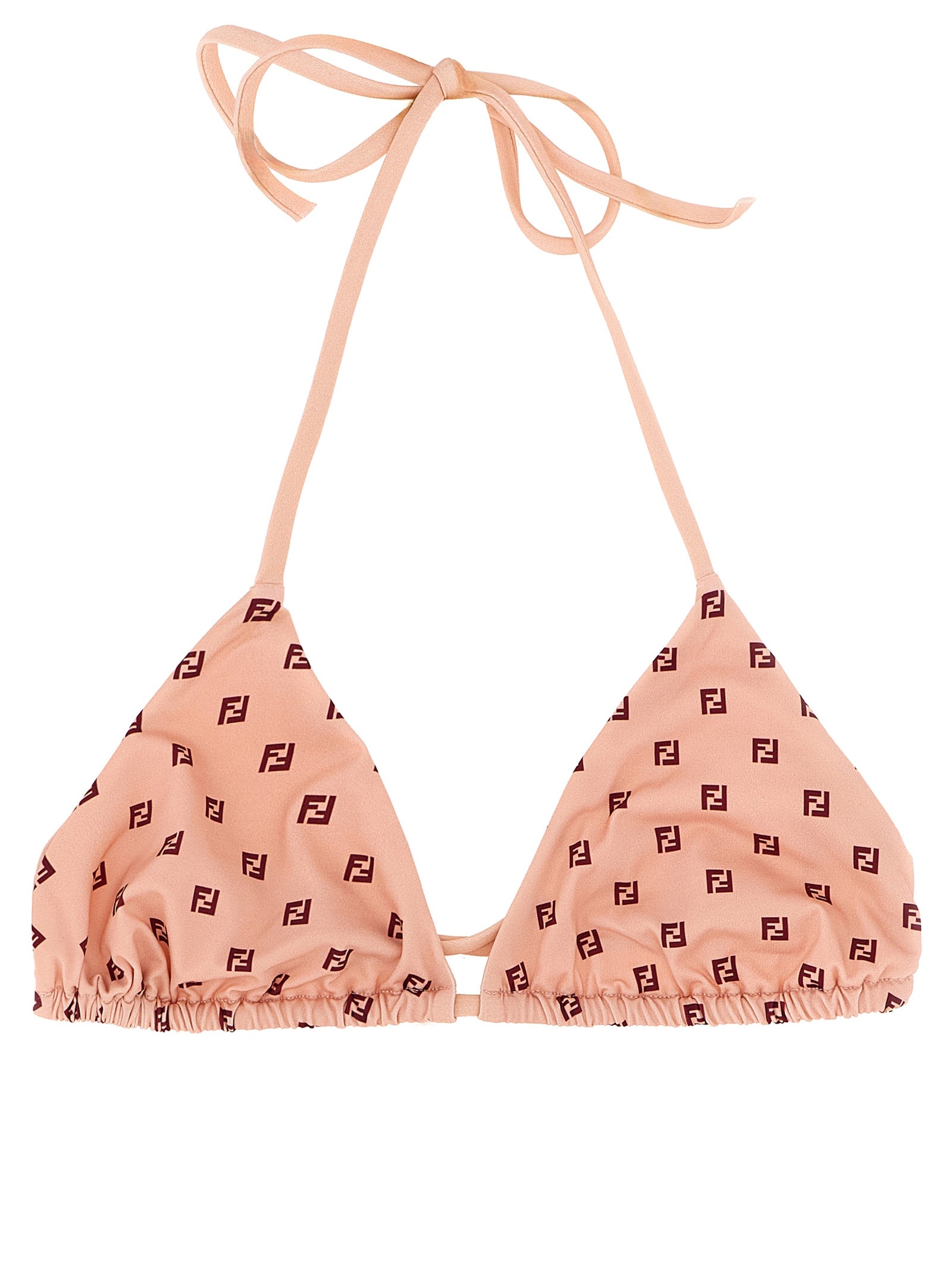 micro patchwork bikini top