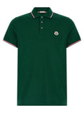 tricolor detail polo shirt
