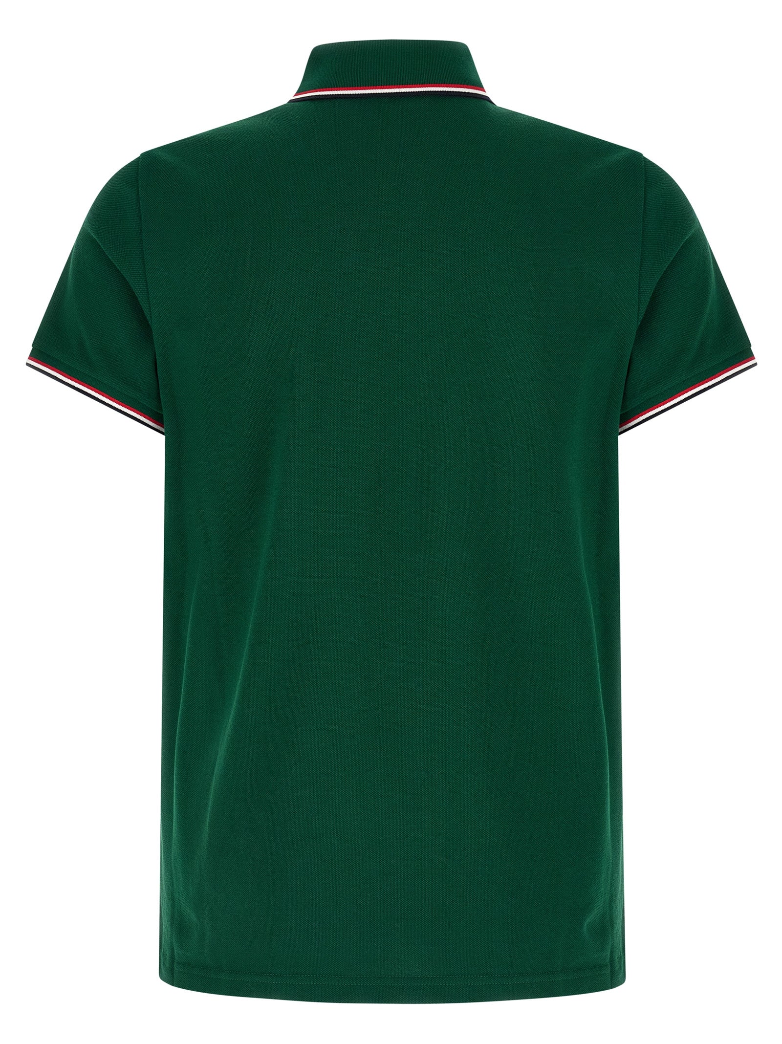 tricolor detail polo shirt