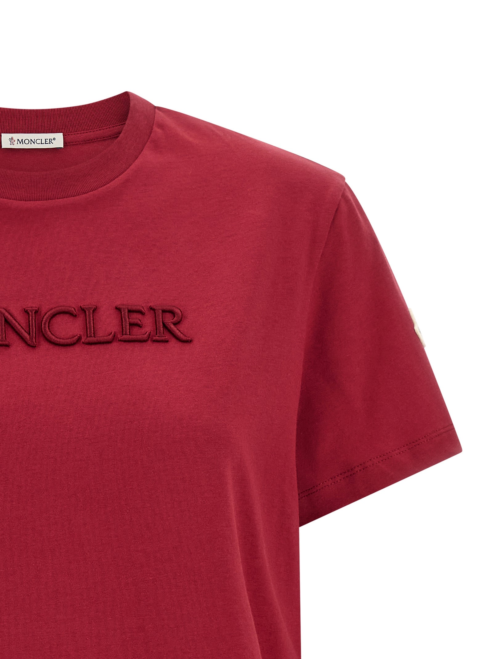 logo embroidery t-shirt