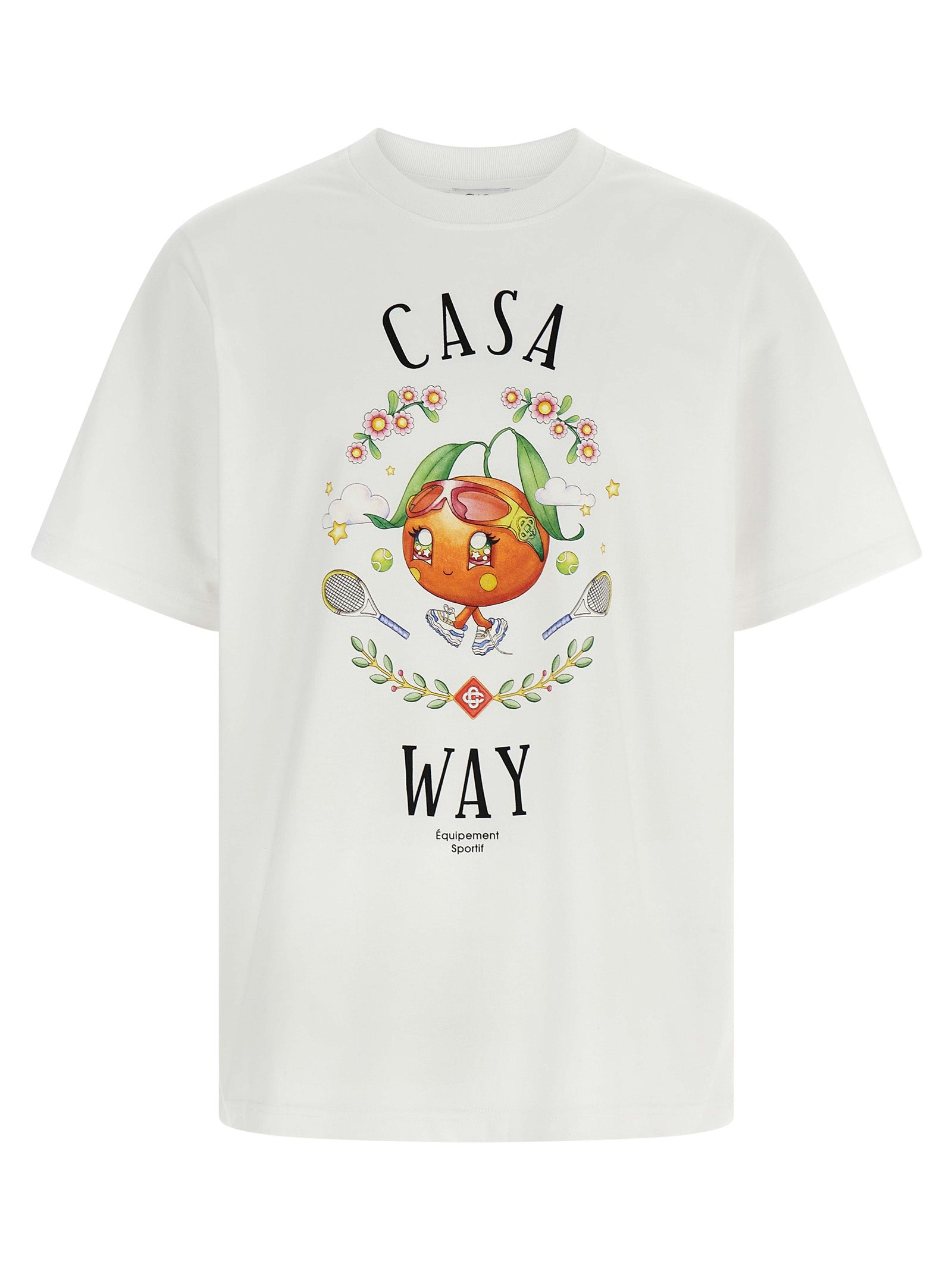 casa way orange mascot t-shirt
