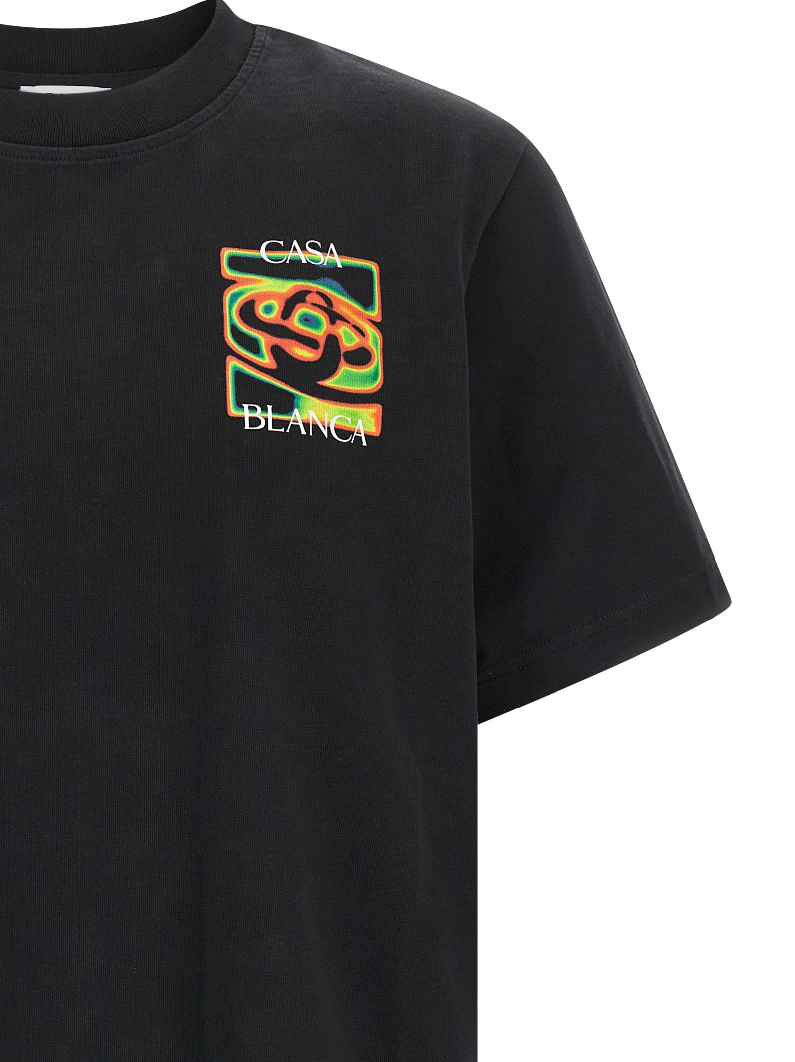 heat map logo t-shirt