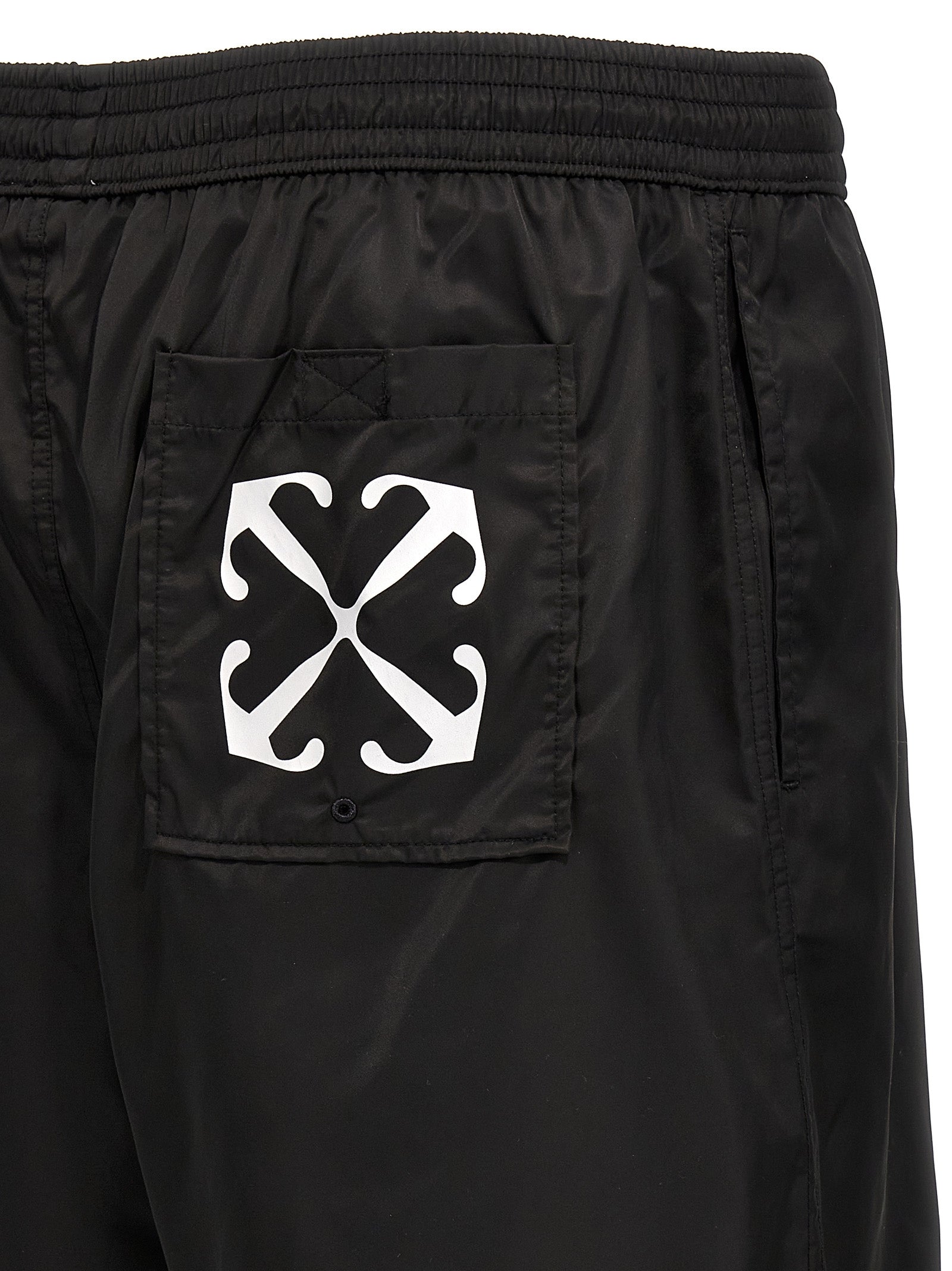 off-white arrow surfer swim shorts