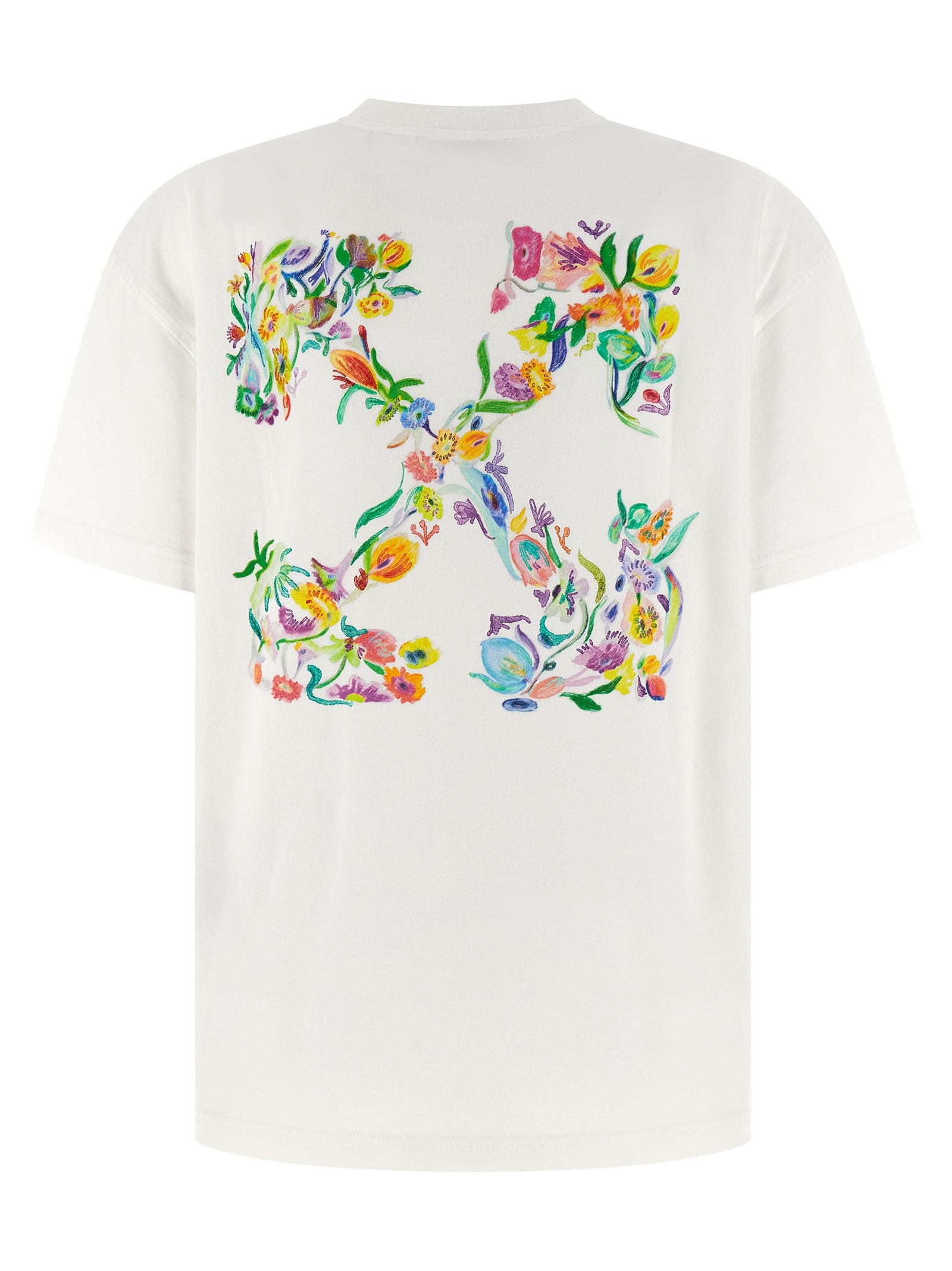 arrow glowing flower t-shirt