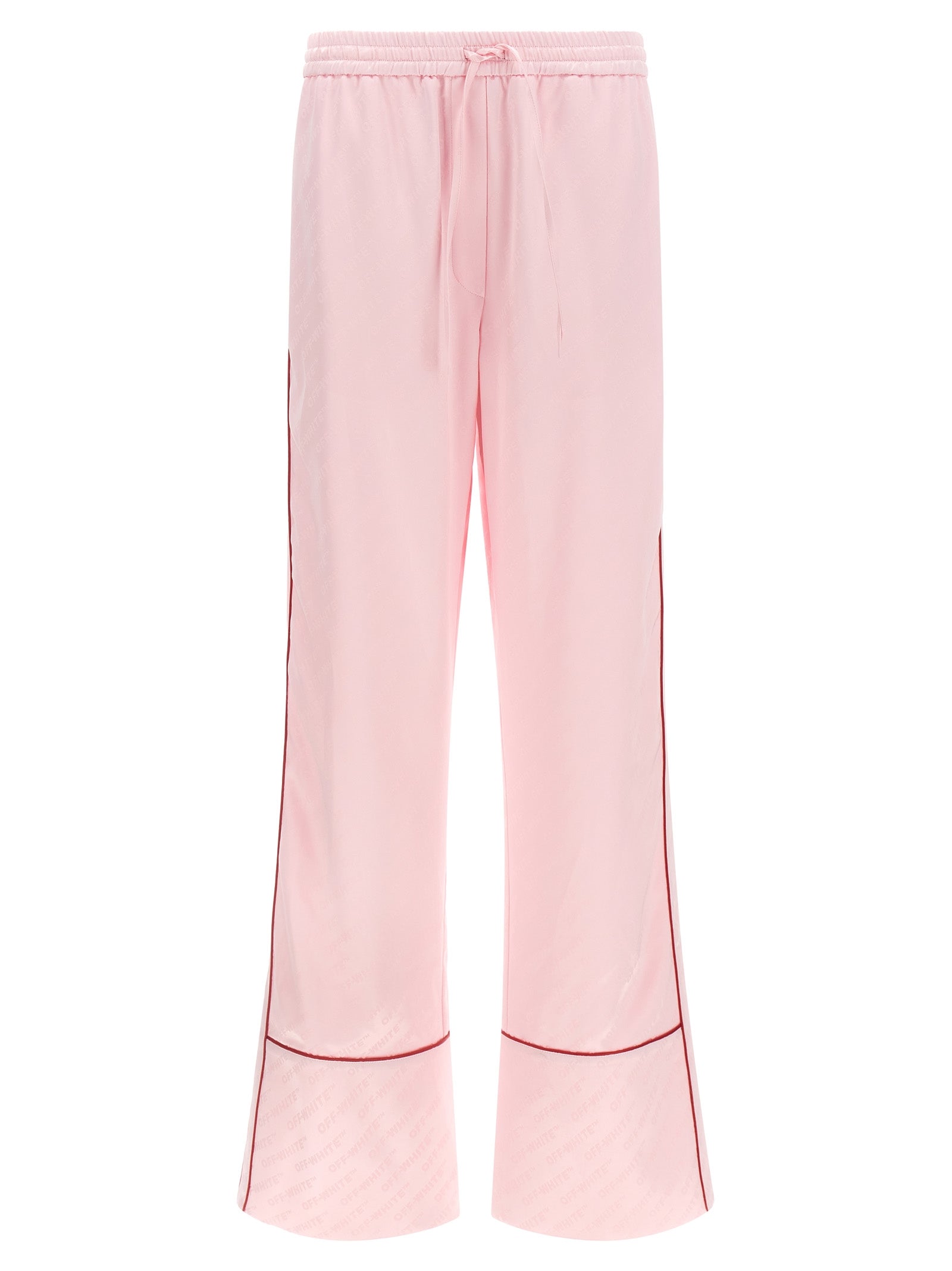 jacquard satin pajama pants