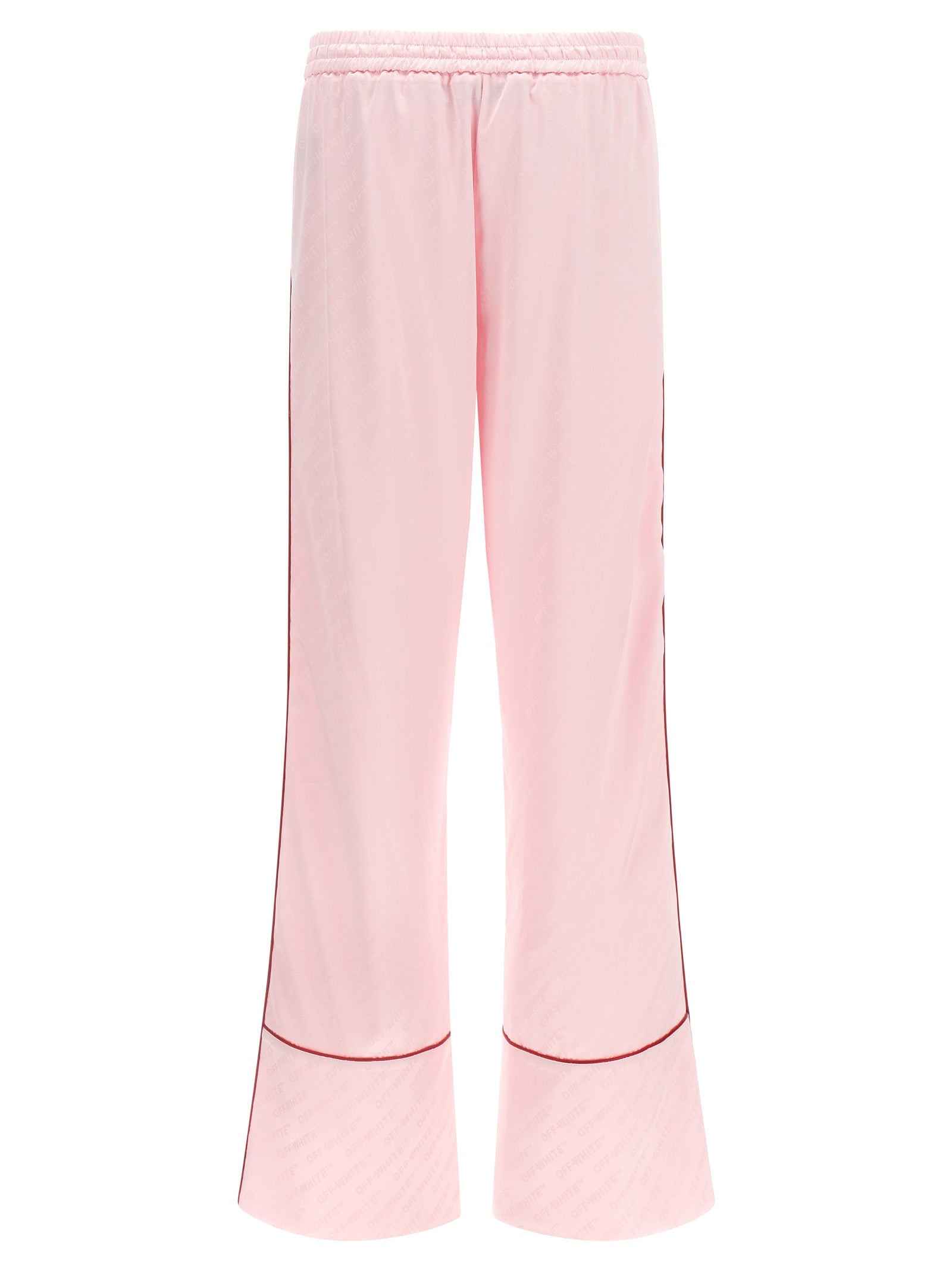 jacquard satin pajama pants