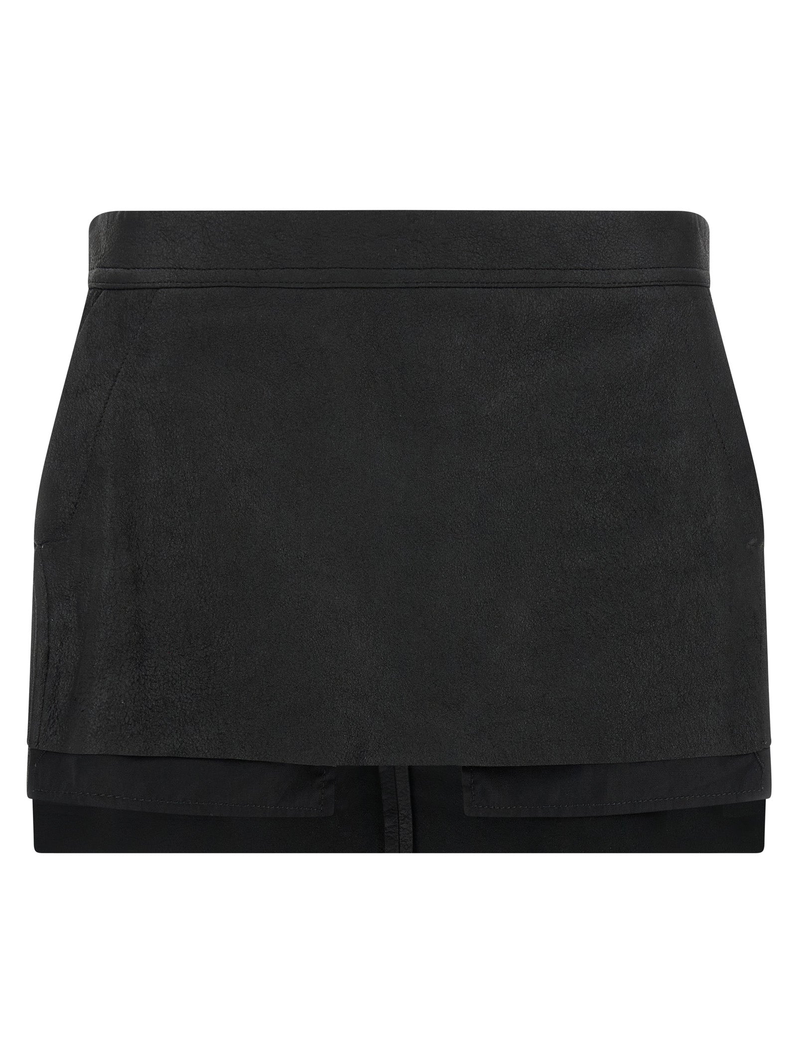 fog cutdff mini skirt