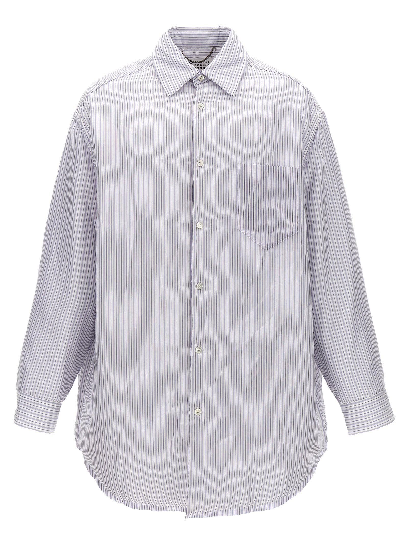 striped shirt jacket