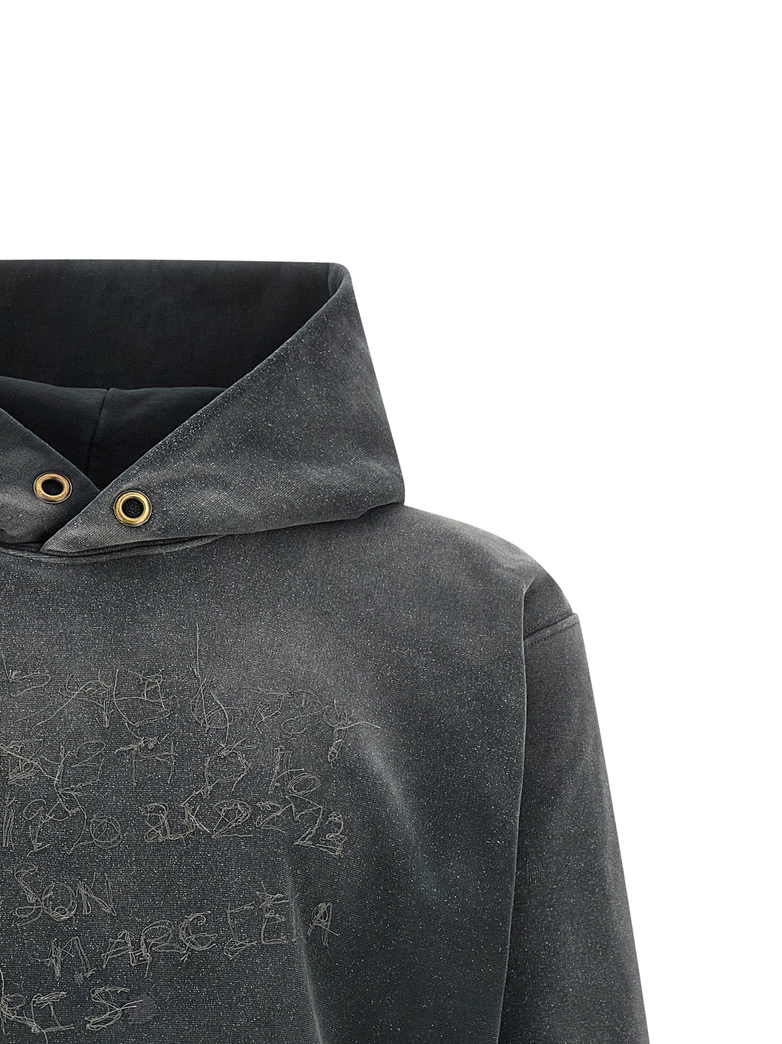 numeric signature mm6 hoodie